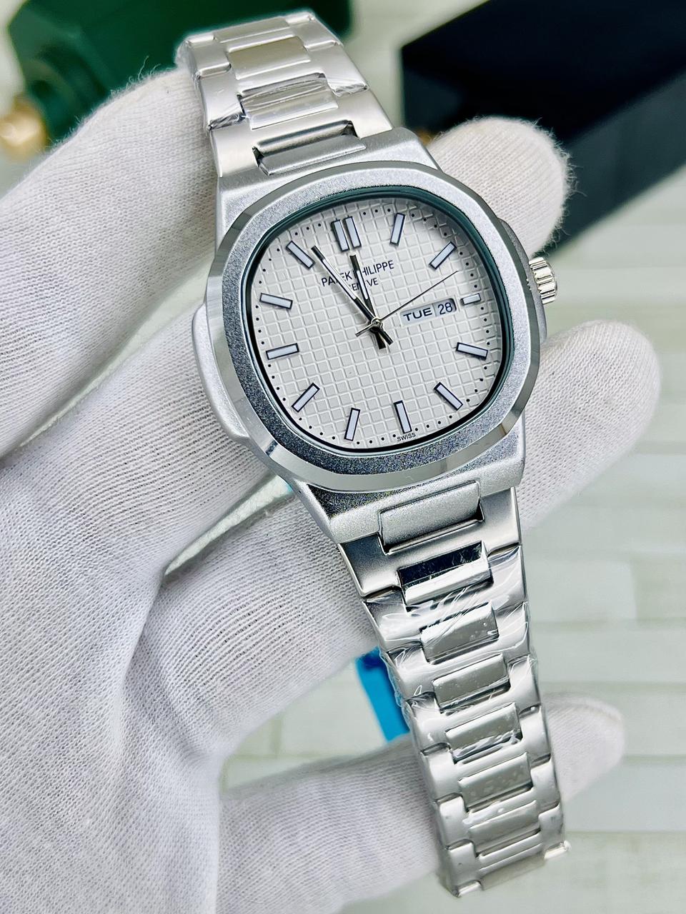 Patek Philippe Nautilus watch White